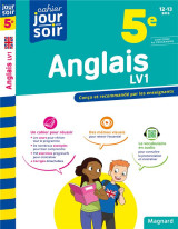 Anglais 5e lv1 - cahier jour soir