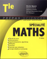 Spécialité mathématiques - terminale