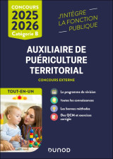 Concours auxiliaire de puériculture territorial 2025-2026