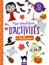 Mon grand livre d'activités d'halloween