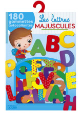 Gommettes lettres majuscules