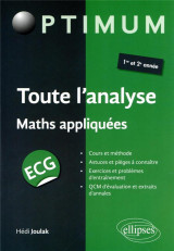 Toute l'analyse : ecg maths appliquees