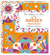 Sables mandalas - mini boite avec accessoires