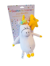 Peluche gaston avec doudou etoile