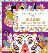 Strass animaux du monde - mini boite avec accessoires