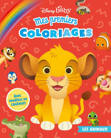 Disney baby - mes premiers coloriages - les animaux