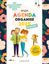 Mon agenda organisé 2025 - poche