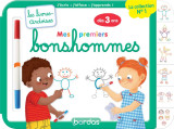 Les livres-ardoises : mes premiers bonshommes  -  a partir de 3 ans (edition 2023)