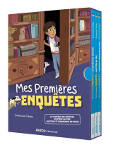 Mes premieres enquetes - t01 - coffret bibliotheque 1 - mes premieres enquetes - tomes 1 a 3