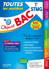 Objectif bac 2023 - term stmg toutes les matières