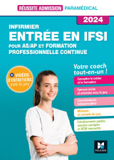 Réussite admission entrée en ifsi - formation professionnelle continue + as/ap 2024