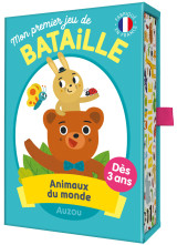 Jeux de cartes - mon premier jeu de bataille - animaux du monde