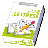 Calendrier jeux de lettres en 365 jours - année à bloc