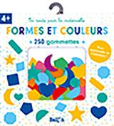 Les formes et les couleurs - 250 gommettes 4+