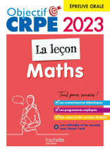 Objectif crpe 2023 - maths - la leçon -  épreuve orale d'admission