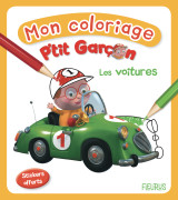 Mon coloriage p'tit garçon - les voitures