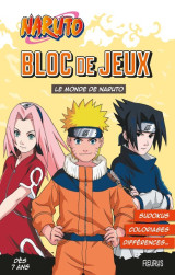 Bloc de jeux naruto - le monde de naruto