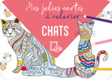 Mes jolies cartes à colorier - chats