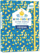 Mon mini-budget ultra-simple mémoniak 2021-2022