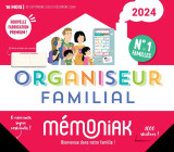 Organiseur familial mémoniak 2024, calendrier organisation familial mensuel (sept. 2023- déc. 2024)