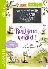 Mes premieres bd le grand mechant renard - quel roublard, ce renard