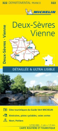 Carte départementale deux-sèvres, vienne