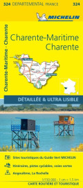 Carte départementale charente-maritime, charente