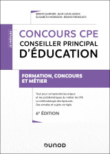 Concours cpe - conseiller principal d'éducation - 6e éd.