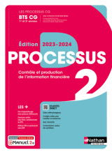 Processus 2 bts cg 1ère et 2ème années (les processus cg) livre + licence élève 2023