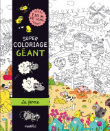 Super coloriage géant : la ferme