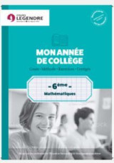 Mon année de collège 6ème - mathématiques 