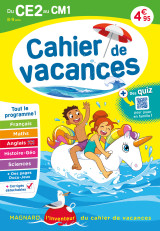 Cahier de vacances 2024, du ce2 vers le cm1 8-9 ans