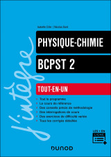 Physique-chimie tout-en-un bcpst 2e année