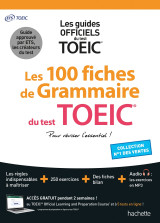 Les 100 fiches de grammaire du test toeic® (conforme au nouveau test toeic)