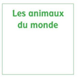 Poster à colorier cherche et trouve : les animaux