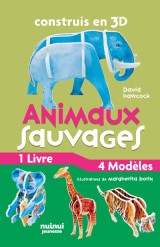 Construis en 3d - animaux sauvages - ne