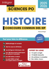 Sciences po - histoire - concours commun des iep 2025-2026 + 12 vidéos focus