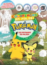 Pokémon - coloriages en folie ! - les paysages de paldea