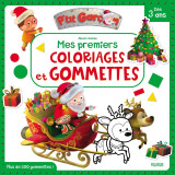 Mes premiers coloriages et gommettes - p tit garçon - noël