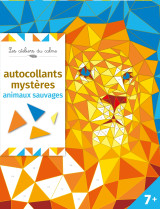 Autocollants mystères animaux sauvages - pochette avec accessoires