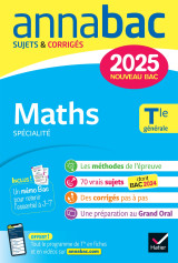 Annales du bac annabac 2025 maths tle générale (spécialité)