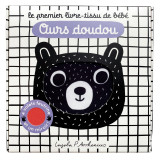 Le premier livre tissu de bébé - ours doudou