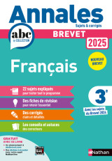 Annales brevet français 2025 - corrigé