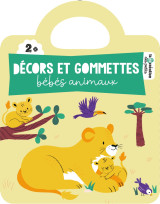 Décors et gommettes - bébés animaux