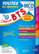 Objectif bts mco (1re et 2e années) - toutes les épreuves, examen 2023