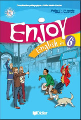 Enjoy english 6e livre - cd audio-rom