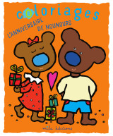 Coloriages : l'anniversaire de nounours