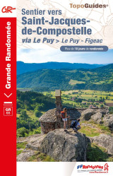 Sentier vers saint-jacques-de-compostelle : le puy - figeac