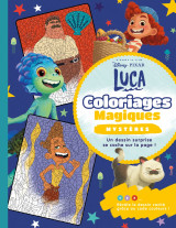 Luca - coloriages magiques - mystères - disney pixar