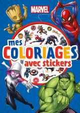 Marvel - mes coloriages avec stickers